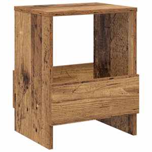 Regál na časopisy 2 pcs Staré dřevo 35 x 30 x 45 cm - obrázek 9