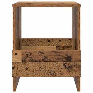 Regál na časopisy 2 pcs Staré dřevo 35 x 30 x 45 cm - obrázek 7