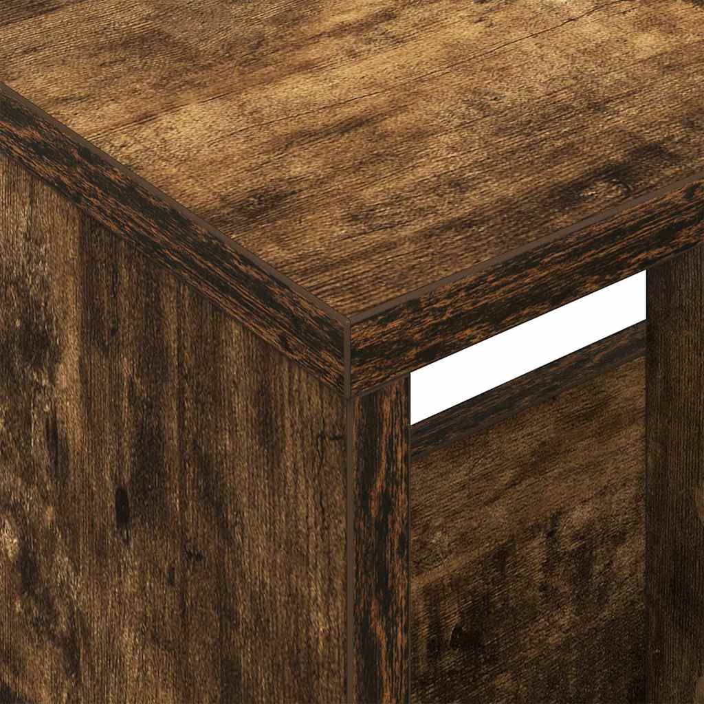 Regal za revije Dimljeni oreh 68,5 x 30 x 45 cm - slika 9