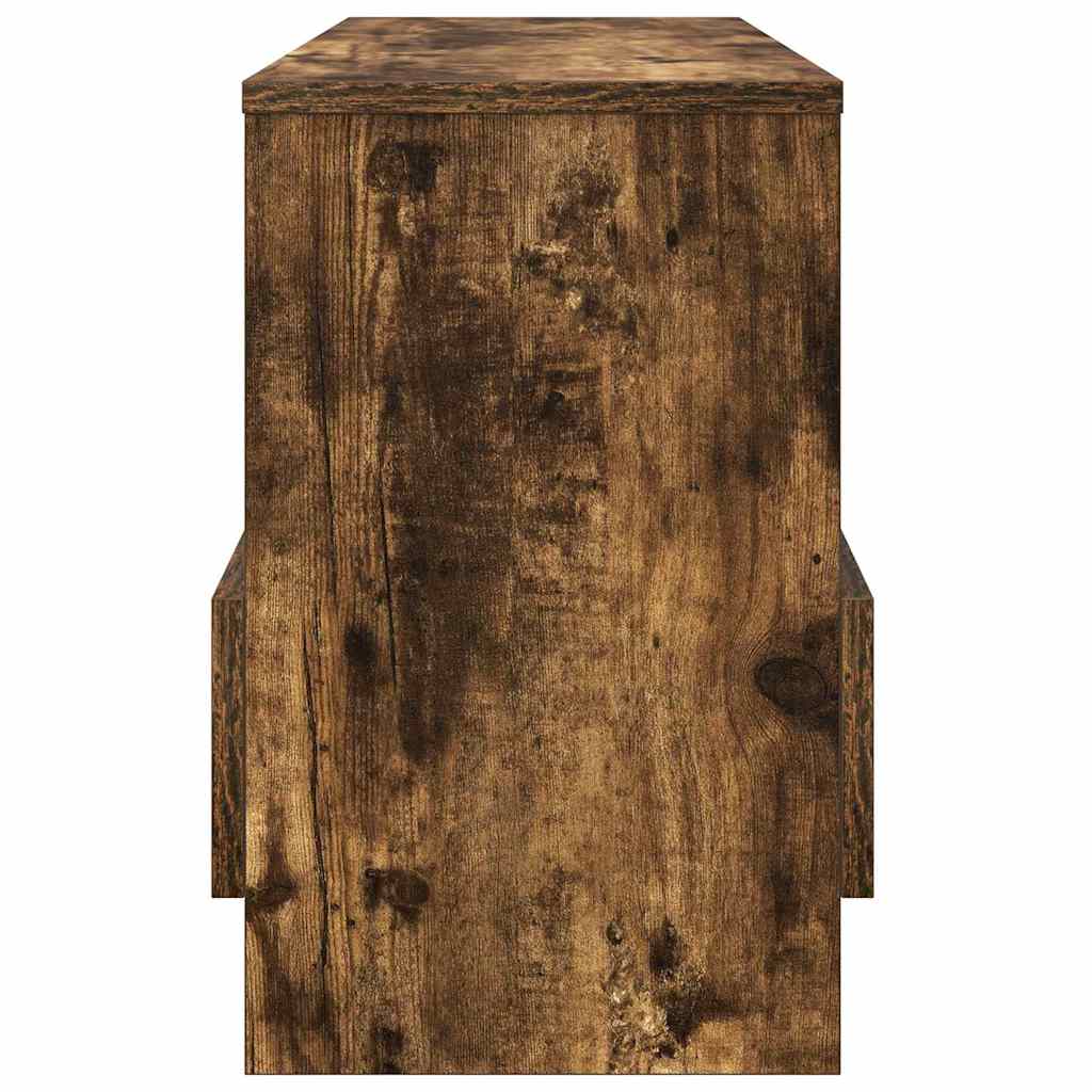 Regal za revije Dimljeni oreh 68,5 x 30 x 45 cm - slika 7