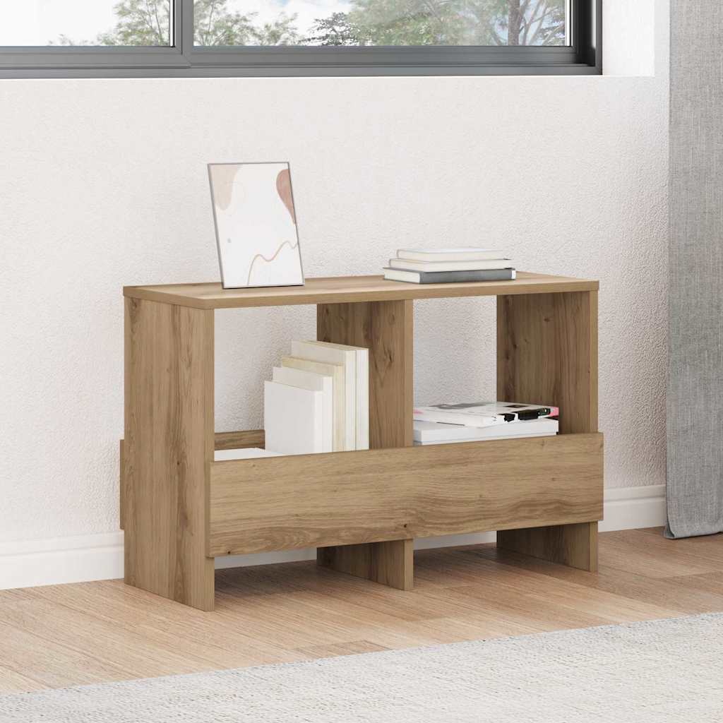 Regal za revije Umetni hrast 68,5 x 30 x 45 cm