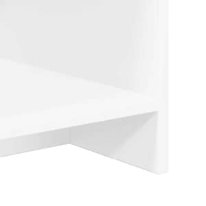 Televizní stojan Bílá 102 x 35 x 45 cm kompozitní dřevo - obrázek 9