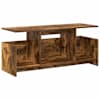 vidaXL Telerialus 102 x 35 x 45 cm Suitsetatud tamm Tehispuit