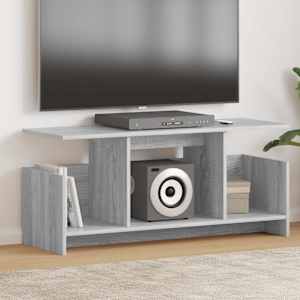 TV stojalo Siva Sonoma 102 x 35 x 45 cm Konstruiran les