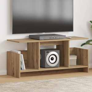 TV stojalo Umetni hrast 102 x 35 x 45 cm Konstruiran les