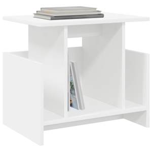 Televizní stojan 2 pcs Bílá 50 x 35 x 45 cm kompozitní dřevo - obrázek 3