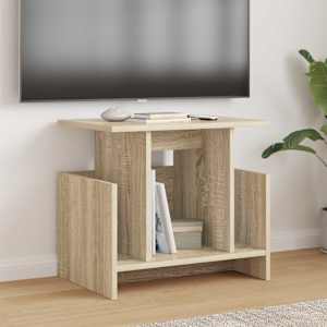 TV stojalo 2 pcs Sonoma hrast 50 x 35 x 45 cm Konstruiran les