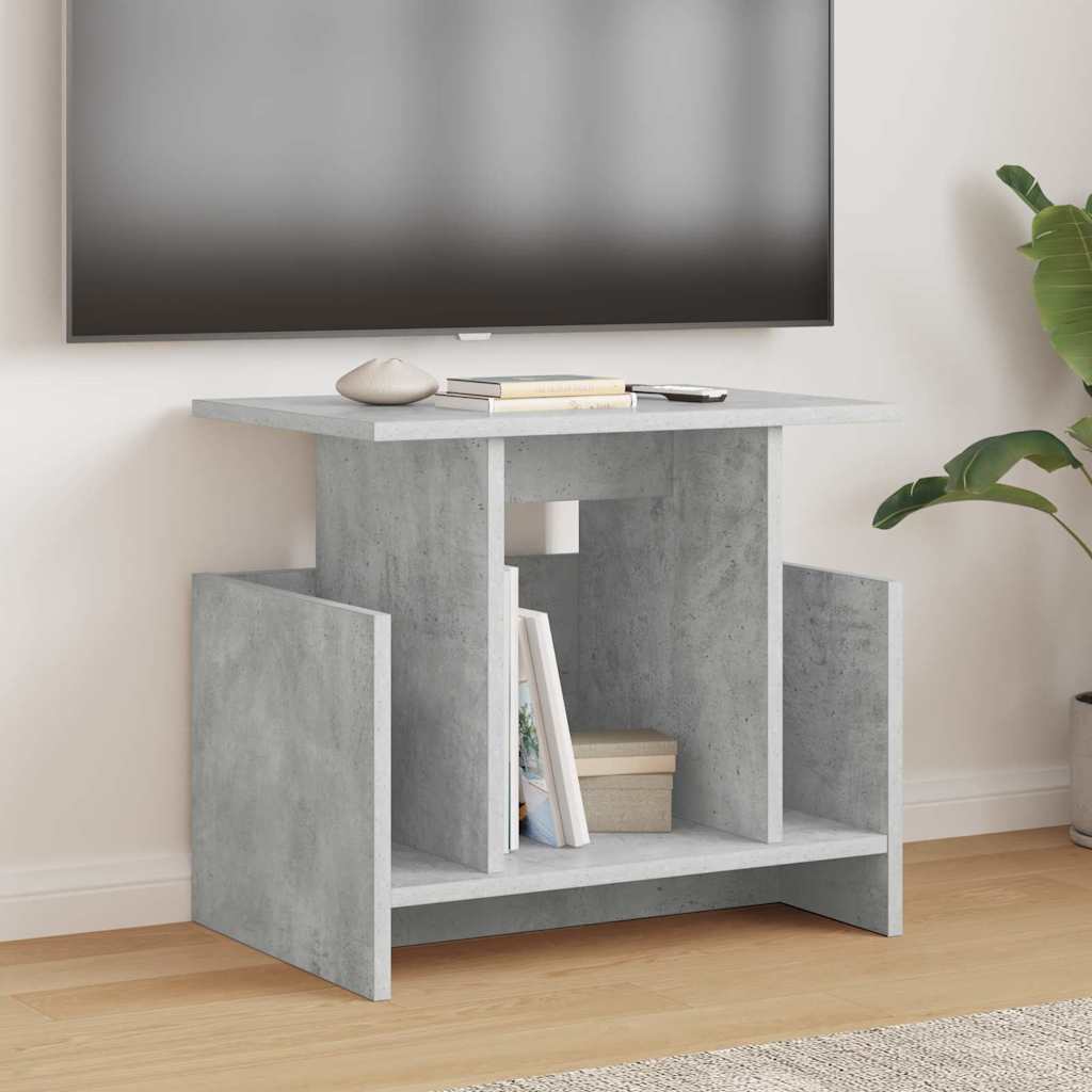 vidaXL TV-Ständer Beton Grau 50 x 35 x 45 cm Holzwerkstoff