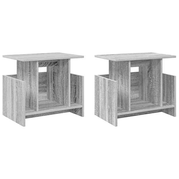 vidaXL Telerialus 2 tk Hall Sonoma Tehispuit