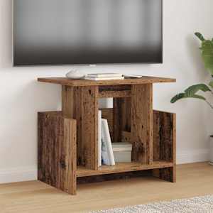Televizní stojan 2 pcs Staré dřevo 50 x 35 x 45 cm - obrázek 1