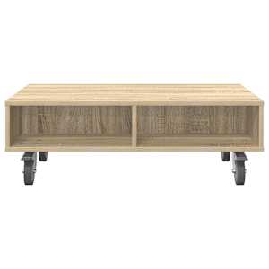Stolek s koly Sonoma dub 90 x 50 x 30 cm kompozitní dřevo - obrázek 5