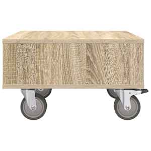 Stolek s koly Sonoma dub 50,5 x 50 x 30 cm kompozitní dřevo - obrázek 6