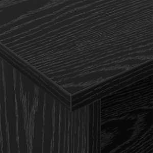 Televizní stojan Černý dub 100 x 35 x 35 cm kompozitní dřevo - obrázek 8