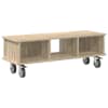 vidaXL Telerialus 100 x 35 x 35 cm Sonoma tamm Tehispuit