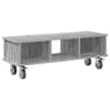 vidaXL Telerialus 100 x 35 x 35 cm Hall Sonoma Tehispuit