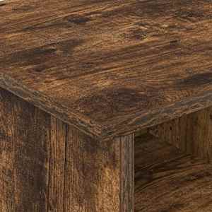 Televizní stojan Kouřový dub 68,5 x 35 x 35 cm kompozitní dřevo - obrázek 8