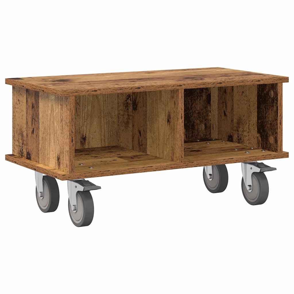VidaXL Tv Stand Oudhout 68, 5 X 35 X 35 Cm Bewerkt Hout