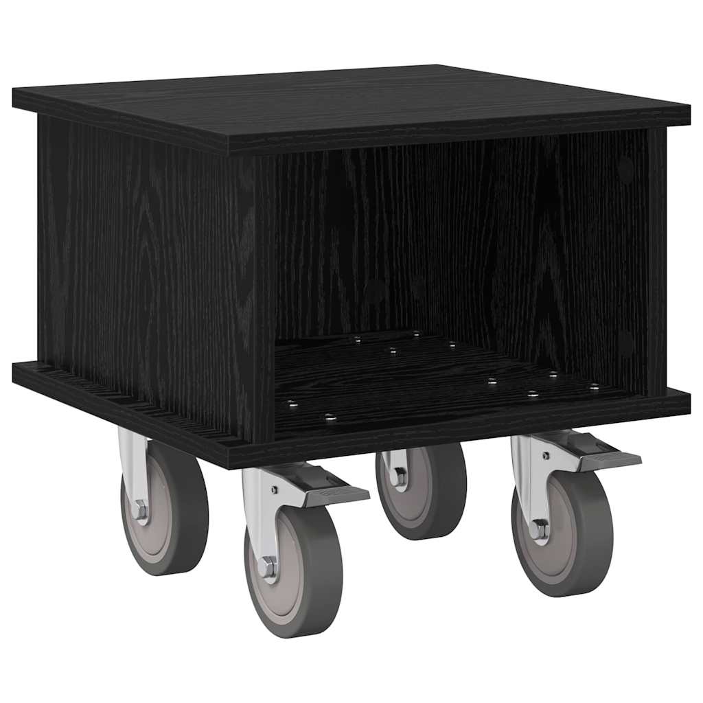 Thumbnail - vidaXL TV-Ständer Schwarz Eichen-Optik 37 x 35 x 35 cm Holzwerkstoff