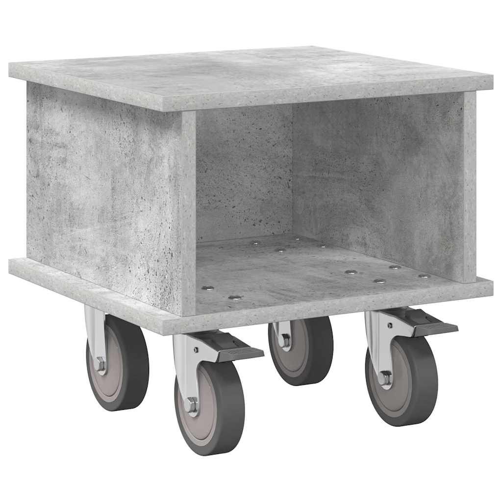 VidaXL Tv Stand Beton Grijs 37 X 35 X 35 Cm Bewerkt Hout