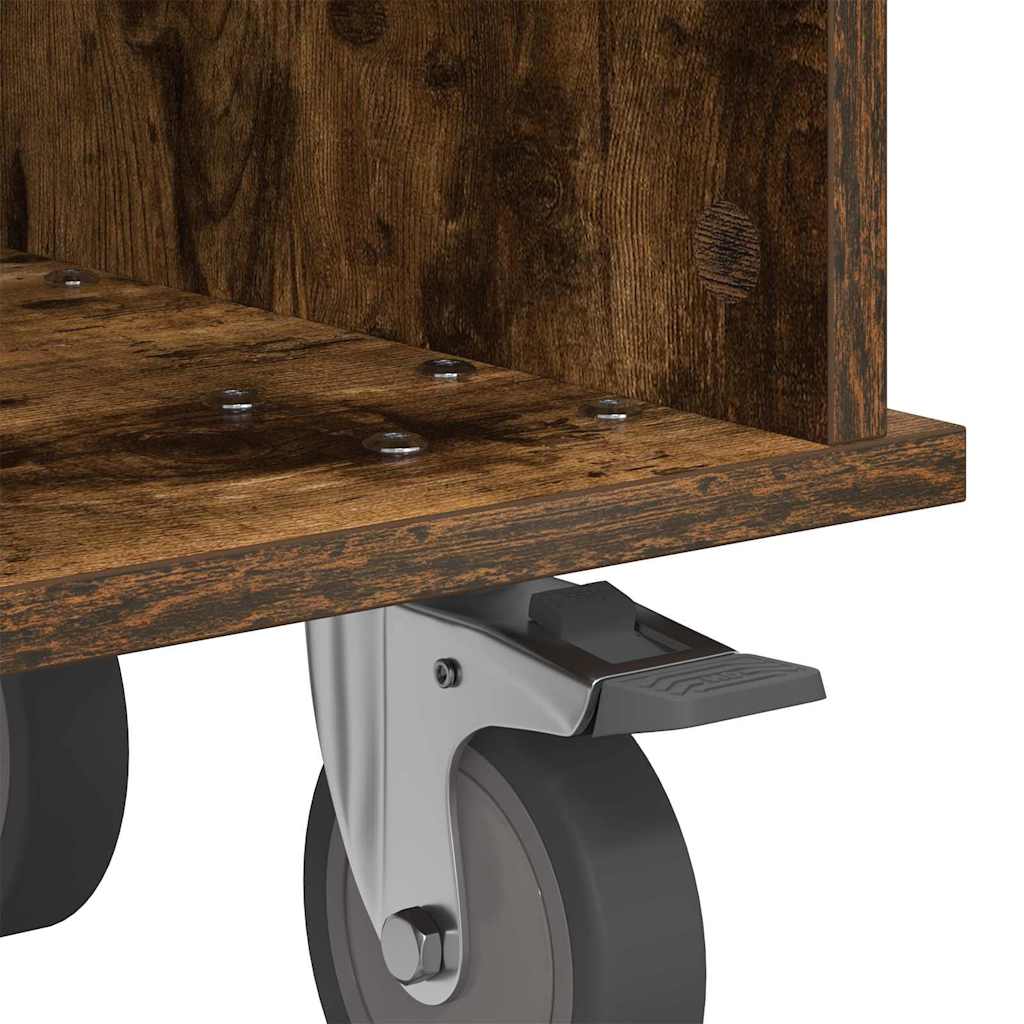 Telerialus Suitsetatud tamm 37 x 35 x 35 cm Tehispuit 9 Kõik vajalik sinu aeda ja koju! Telerialus Suitsetatud tamm 37 x 35 x 35 cm Tehispuit - Image 9