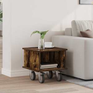 TV stojalo Dimljeni oreh 37 x 35 x 35 cm Konstruiran les