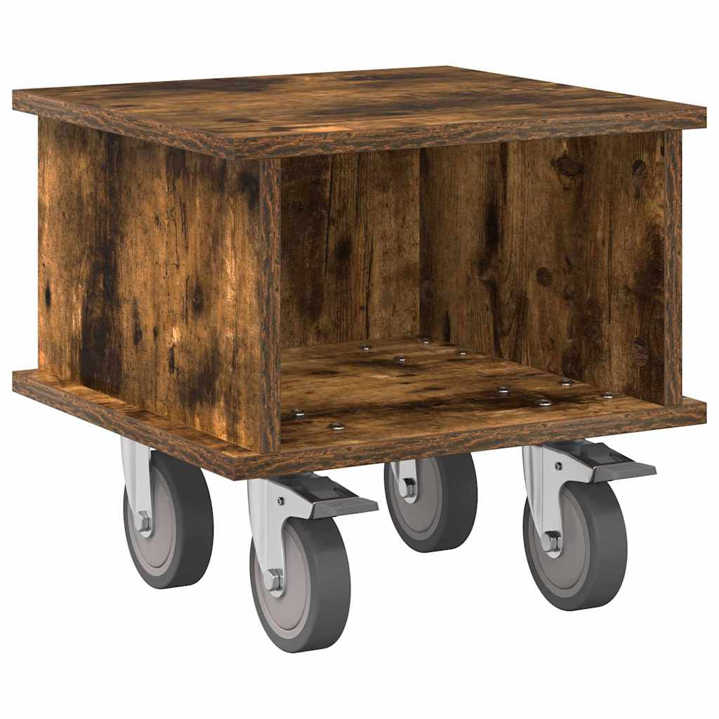 Telerialus Suitsetatud tamm 37 x 35 x 35 cm Tehispuit 2 Kõik vajalik sinu aeda ja koju! Telerialus Suitsetatud tamm 37 x 35 x 35 cm Tehispuit - Image 2