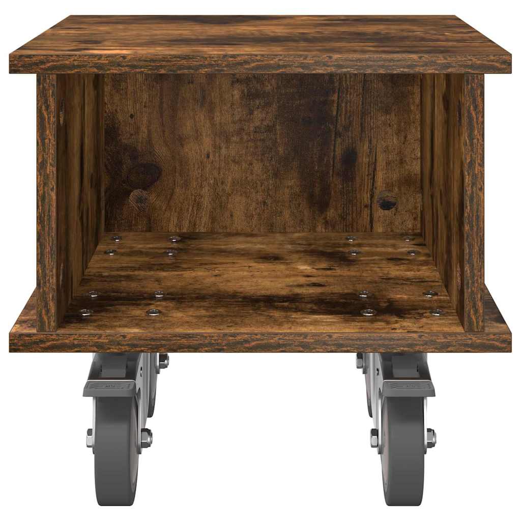 Telerialus Suitsetatud tamm 37 x 35 x 35 cm Tehispuit 5 Kõik vajalik sinu aeda ja koju! Telerialus Suitsetatud tamm 37 x 35 x 35 cm Tehispuit - Image 5