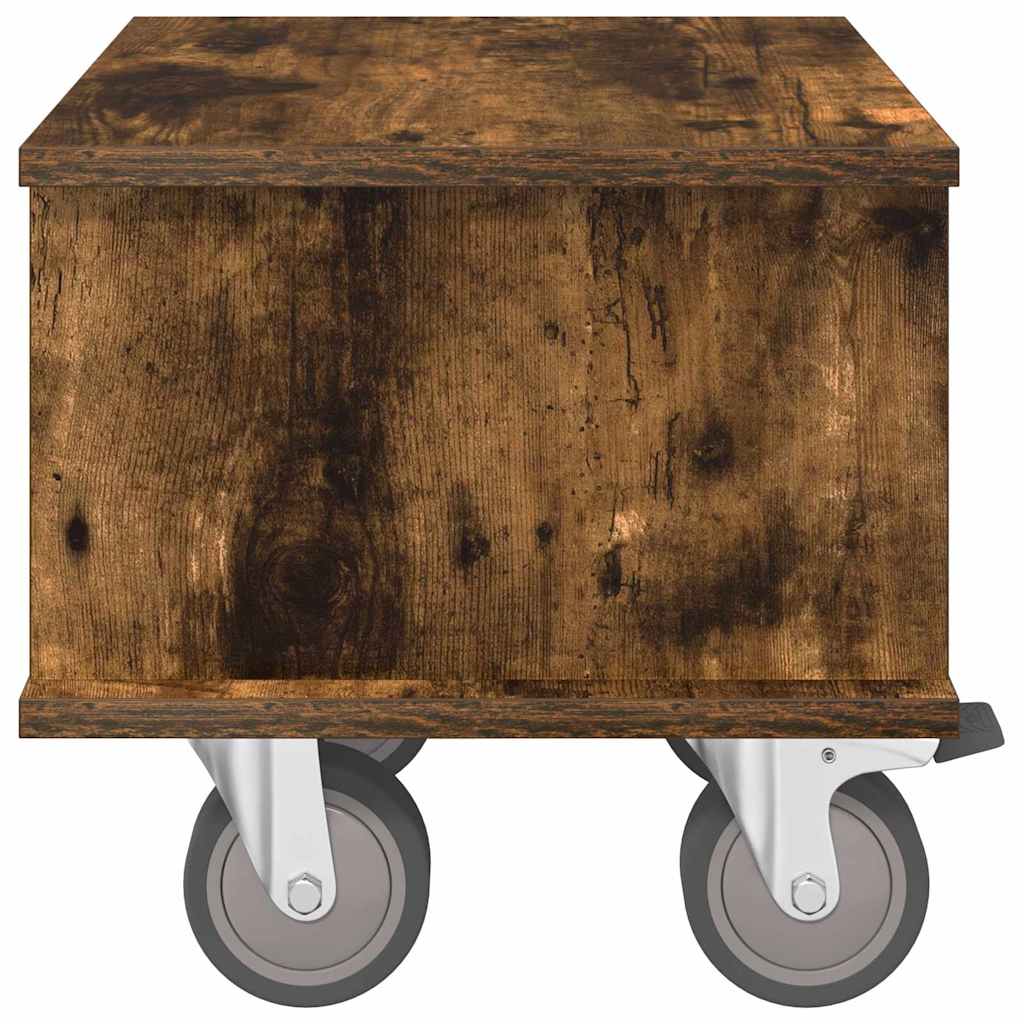 Telerialus Suitsetatud tamm 37 x 35 x 35 cm Tehispuit 6 Kõik vajalik sinu aeda ja koju! Telerialus Suitsetatud tamm 37 x 35 x 35 cm Tehispuit - Image 6