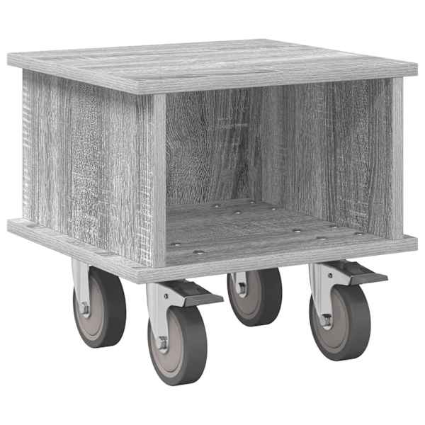 vidaXL Telerialus 37 x 35 x 35 cm Hall Sonoma Tehispuit