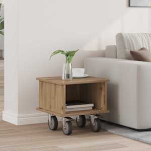 TV stojalo Umetni hrast 37 x 35 x 35 cm Konstruiran les