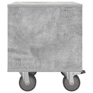 Noční stolek 2 pcs Betonově šedá 40,5 x 40 x 48 cm - obrázek 8
