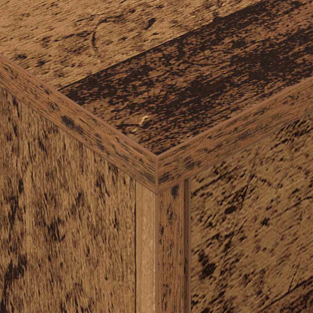 Нощно шкафче Старо дърво 40,5 x 40 x 48 см Инженерно дърво - Image 9