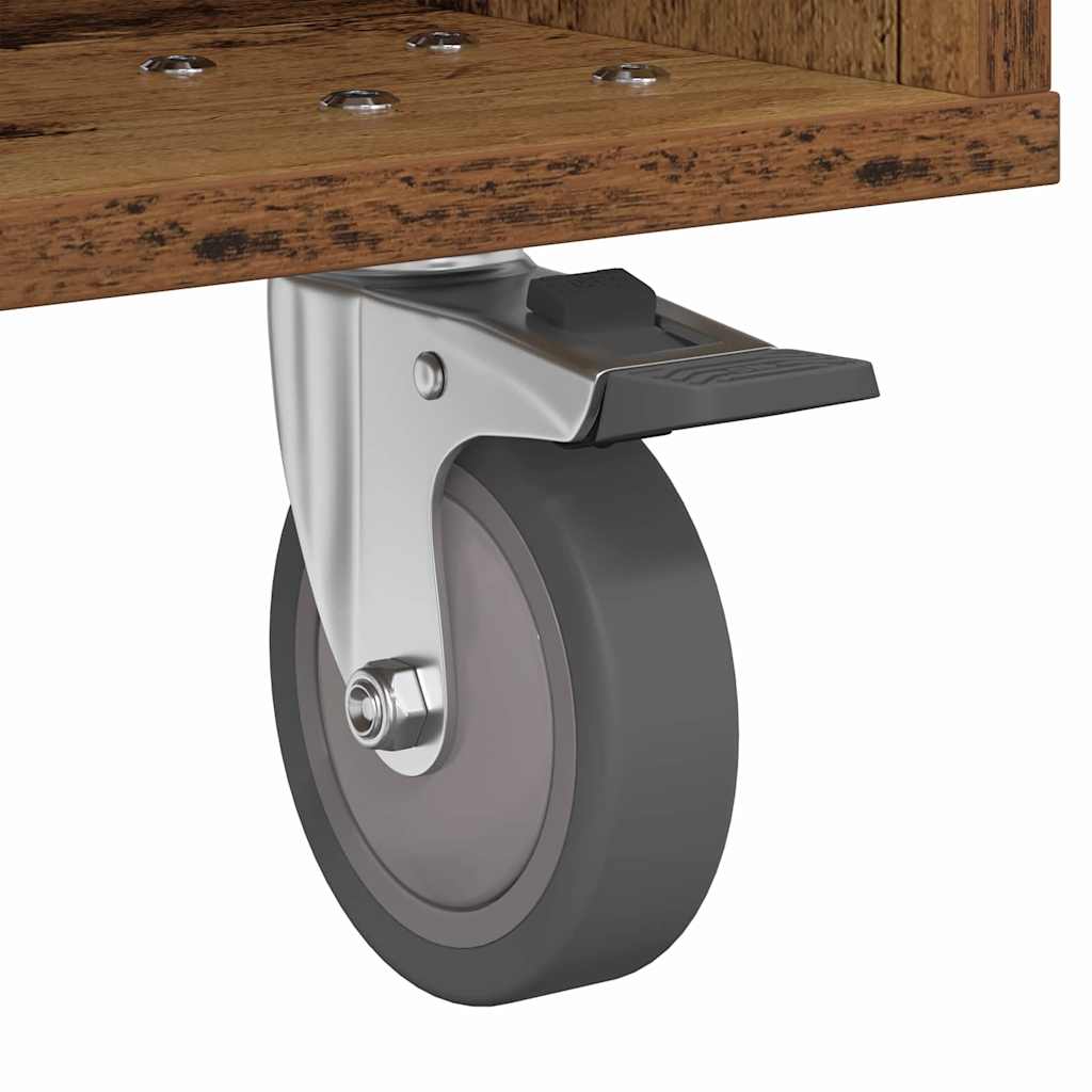 Nočna omarica 2 pcs Star les 40,5 x 40 x 48 cm Konstruiran les - slika 11