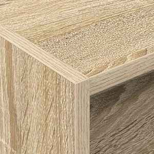 Skříň na gramofonové desky Sonoma dub 78.5 x 35 x 45 cm - obrázek 8