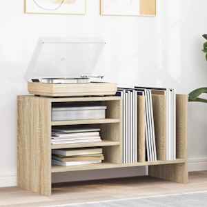 Skříň na gramofonové desky Sonoma dub 78.5 x 35 x 45 cm - obrázek 1