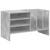 vidaXL Plaadikapp Betoonhall 78.5 x 35 x 45 cm Tehispuit