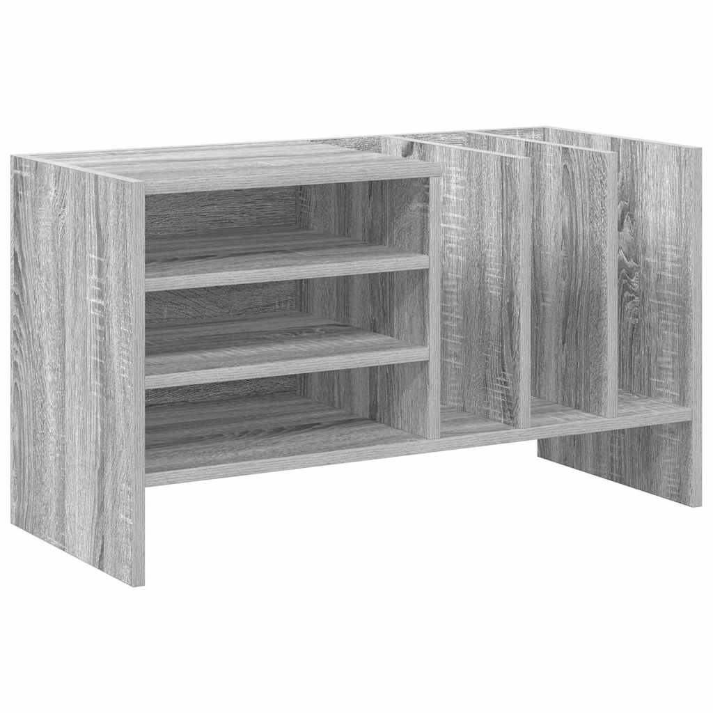 Thumbnail - vidaXL Schallplattenschrank mit Regal Graues Sonoma 78,5 x 35 x 45 cm