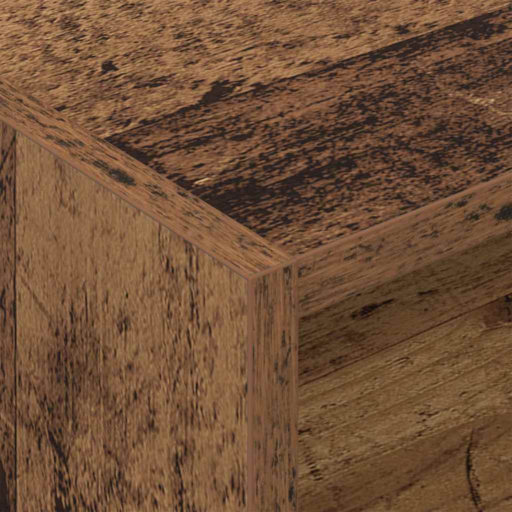 Omara za plošče Star les 78,5 x 35 x 45 cm Konstruiran les - slika 8