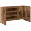 vidaXL Plaadikapp Vana puit 78.5 x 35 x 45 cm Tehispuit