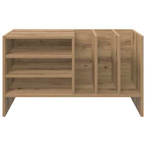 Skříň na gramofonové desky Artisanový dub 78.5 x 35 x 45 cm - obrázek 5