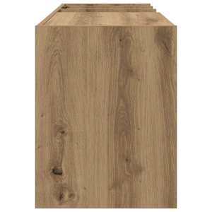 Skříň na gramofonové desky Artisanový dub 78.5 x 35 x 45 cm - obrázek 6