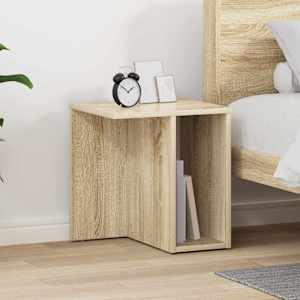 Stranska miza Sonoma hrast 37 x 32 x 40 cm Konstruiran les