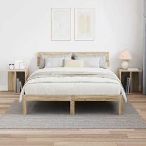 Odkládací stolek 2 pcs Sonoma dub 37 x 32 x 40 cm - obrázek 4