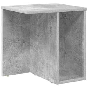 vidaXL Otsalaud Betoonhall 37 x 32 x 40 cm Tehispuit