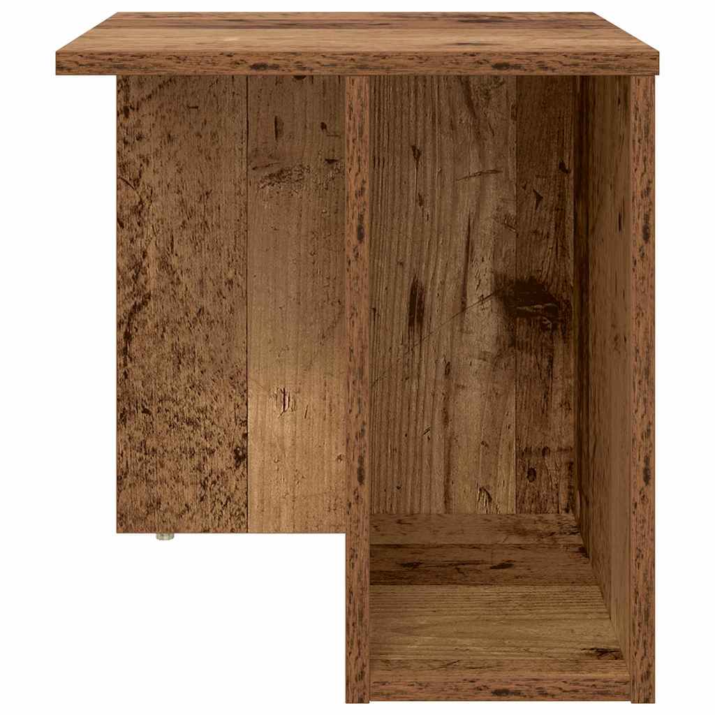 Bijzettafel 2 pcs Oudhout 37 x 32 x 40 cm Bewerkt hout | luizaXL | Dé meubelwinkel voor elk interieur Bijzettafel 2 pcs Oudhout 37 x 32 x 40 cm Bewerkt hout - Afbeelding 6