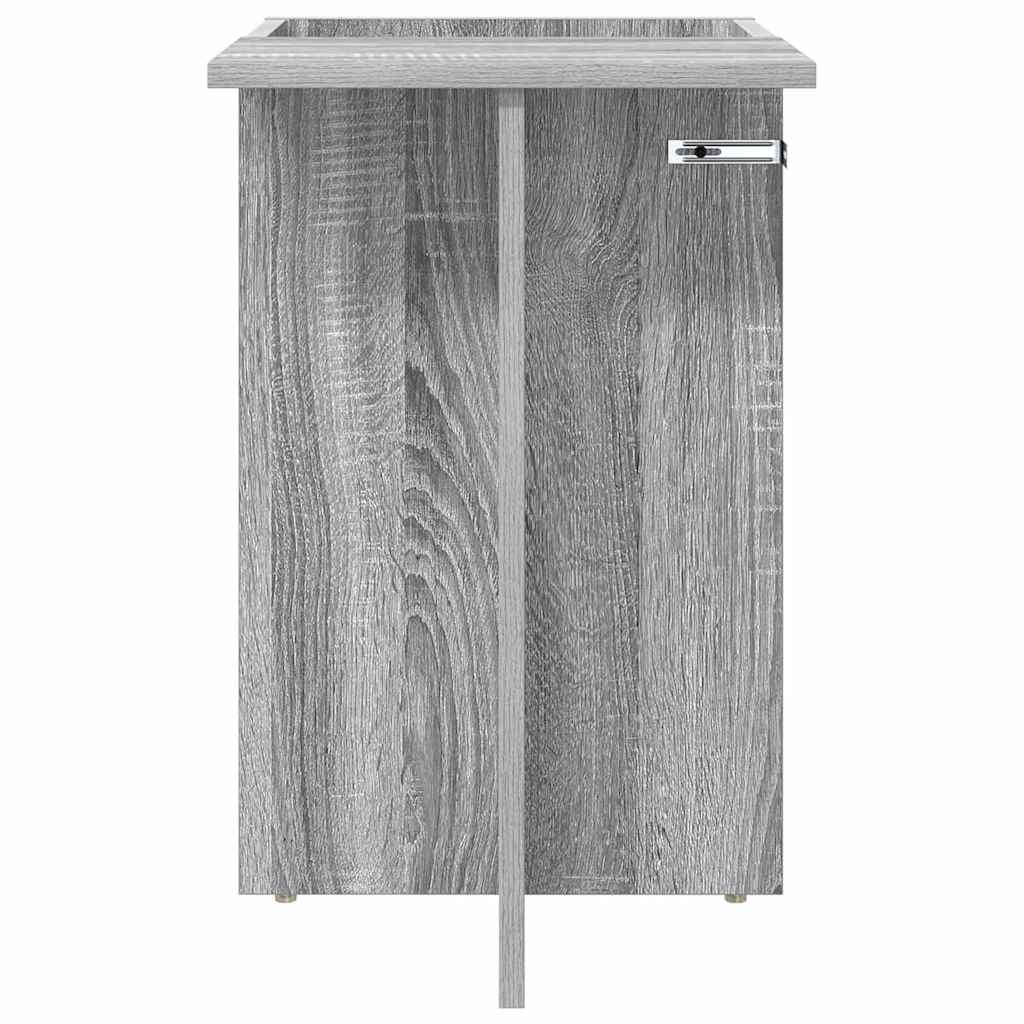 Крайна масичка Сив Сонома 35 x 40 x 55 см Инженерно дърво - Image 5
