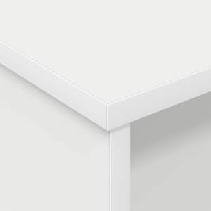Noční stolek 2 pcs Bílá 40 x 31 x 15 cm kompozitní dřevo - obrázek 9