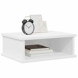 Noční stolek 2 pcs Bílá 40 x 31 x 15 cm kompozitní dřevo - obrázek 3