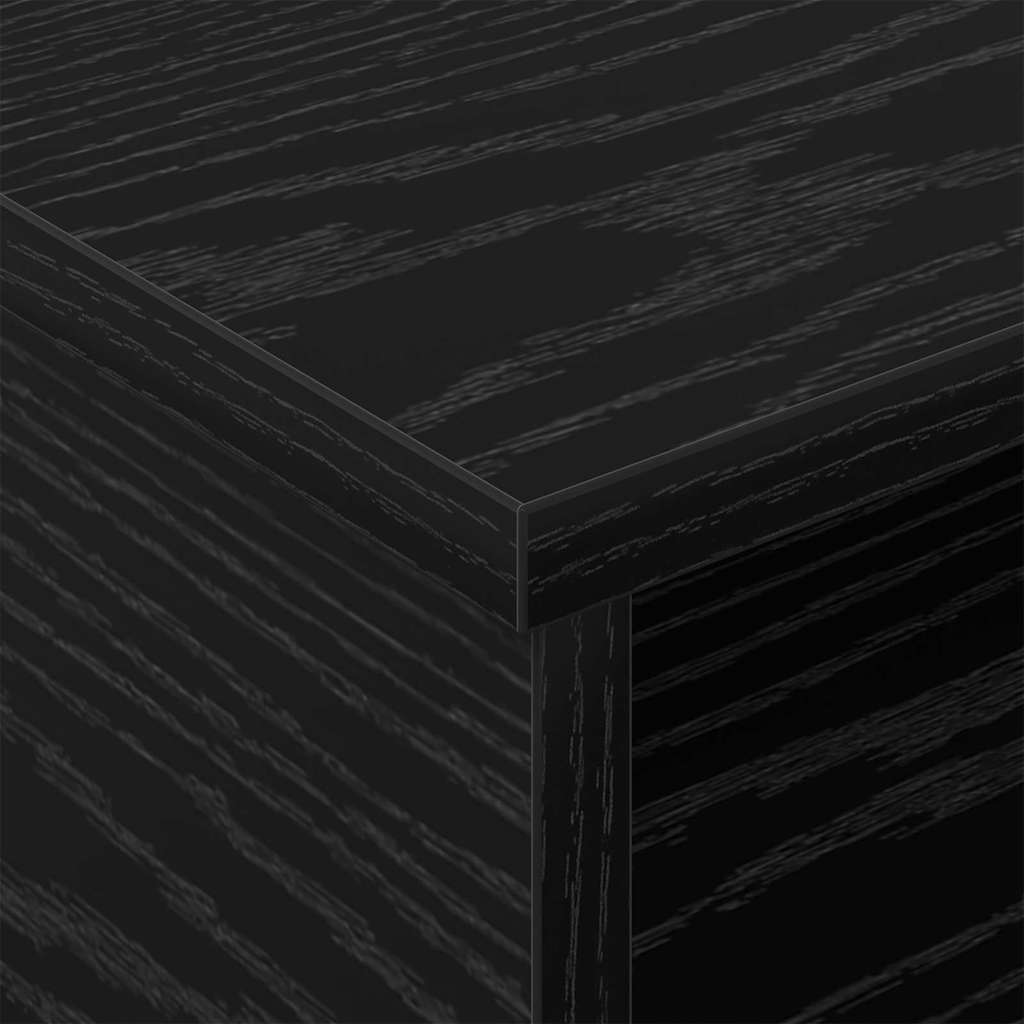 Нощно шкафче Черния дъб 40 x 31 x 15 см Инженерно дърво - Image 8