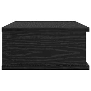 Noční stolek Černý dub 40 x 31 x 15 cm kompozitní dřevo - obrázek 6